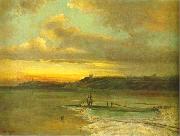 Alexei Savrasov Early Spring. Thaw. oil painting artist